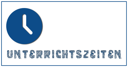 Unterrichtszeiten blau